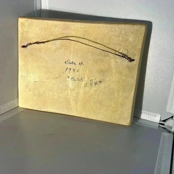 Vtg Osborne Ivorex Hanging Wall Plaque Ann Hathaways Cottage Shottery 3D Rustic - Picture 3 of 6